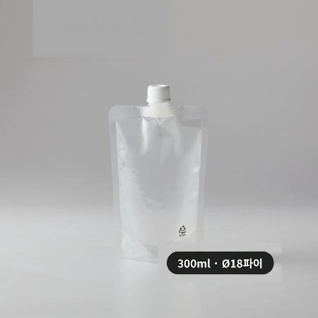 맘스퀴즈 스파우트 파우치 18파이 300ml 100장