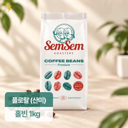 샘샘 시그니처 블렌드 커피원두 산미 플로랄 1kg