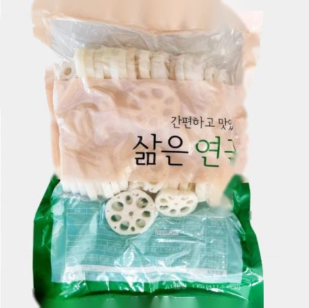 삶은연근 1kg 6개 반찬용 소용량