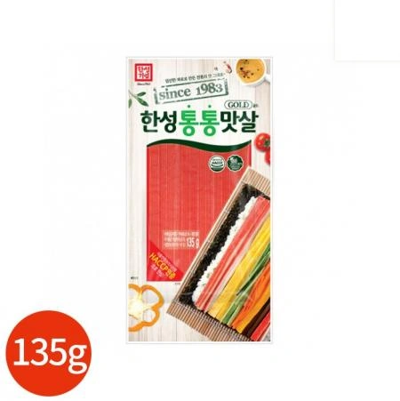 CL 한성기업 통통 맛살 골드 135g x 5개