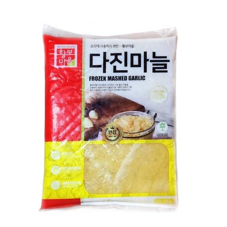 황보마을 다진마늘 냉동 간마늘 1kg