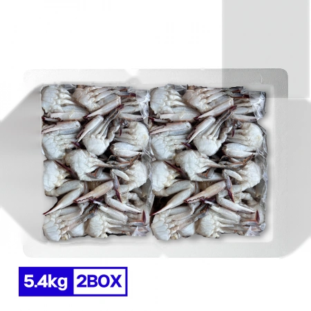 냉동절단꽃게 (L 10.8kg(5.4kg*2)