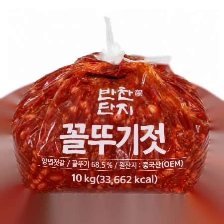 반찬단지 꼴뚜기젓 10kg