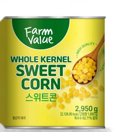 ♥신상품 초특가♥ (교차출고) 팜밸류 스위트콘 2,950G 대용량