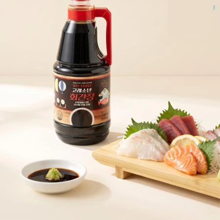 고래소년 회 간장 움트리 잘익은 저염 맛간장 1개