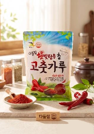 다들림 햇빛담음 참 청양고춧가루 김치용 2.5kg