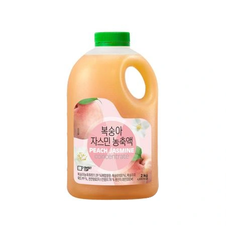 스위트컵 복숭아 자스민 농축액 2kg 2개