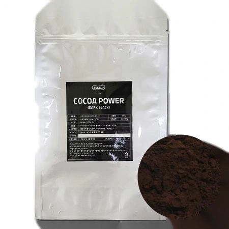 무가당 카카오 코코아가루 500g 다크블랙 싱가폴