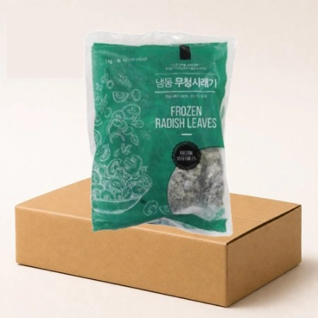 글로벌 냉동 무청시래기 1box (1kg x 10개)