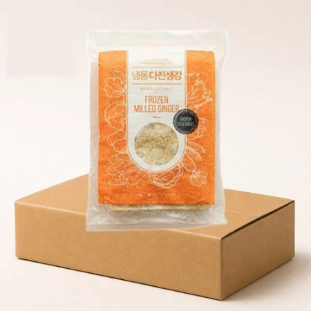 글로벌 냉동 다진생강 1box (1kg x 10개)