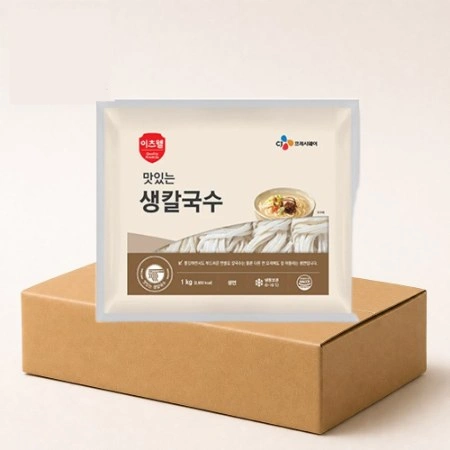 이츠웰 생칼국수 1box (1kg x 10개)