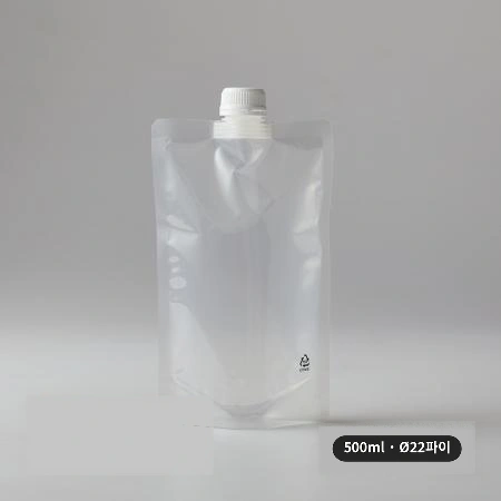 맘스퀴즈 스파우트파우치 22파이 500ml 500장