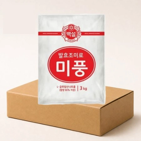 백설 미풍 1box (3kg x 4개)