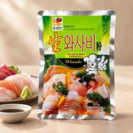 뚜레반 생와사비분 200g 고추냉이 와사비분말가루