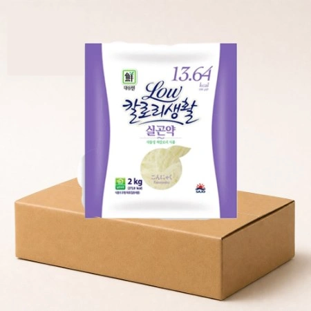 대림선 실곤약 1box (2kg x 6봉) 저칼로리