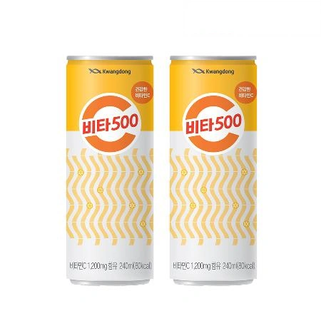 광동 비타500F 240ml x 48캔 (1박스)