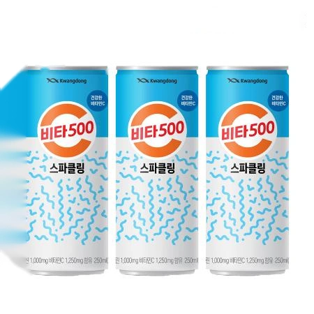 광동 비타500 스파클링 250ml x48캔 (1박스)