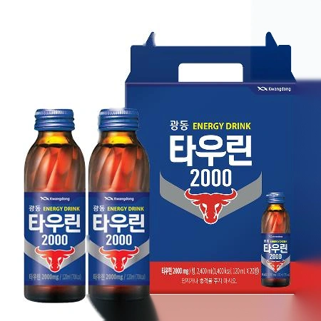 [선물세트] 광동 타우린2000 120ml x 40병