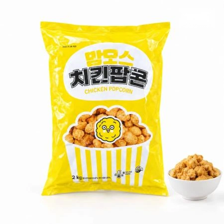 맘모스 치킨팝콘 2kg 팝콘치킨 콜팝치킨 닭튀김