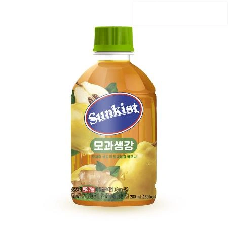 광동 썬키스트 모과생강 280ml x 24개