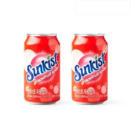 광동 썬키스트 자몽소다 355ml x 24캔