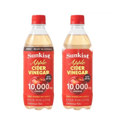 썬키스트 애사비 제로 스파클링 500ml x 24개