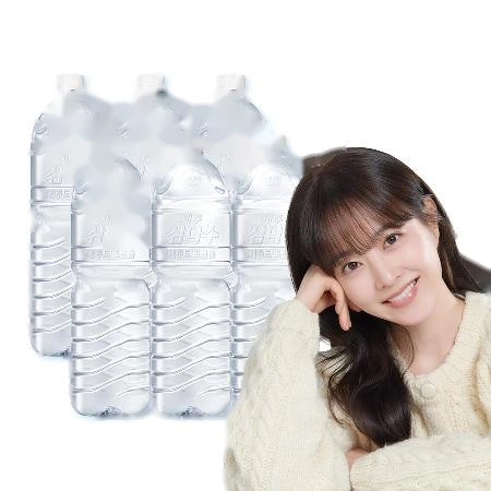 제주 삼다수 그린(무라벨) 2L 36병 생수