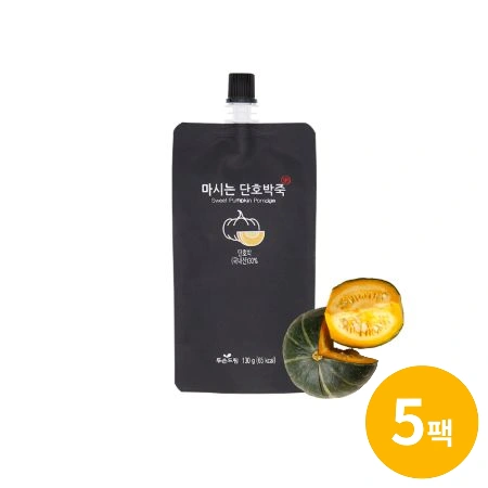 마시는 영양죽 단호박죽 130g 5팩