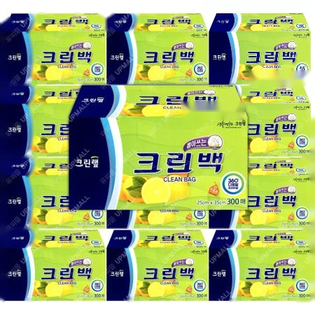크린랲 뽑아쓰는 크린백 25x35 (중) 300매x12