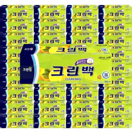 크린랲 뽑아쓰는 크린백 30x45 (대) 100매x36