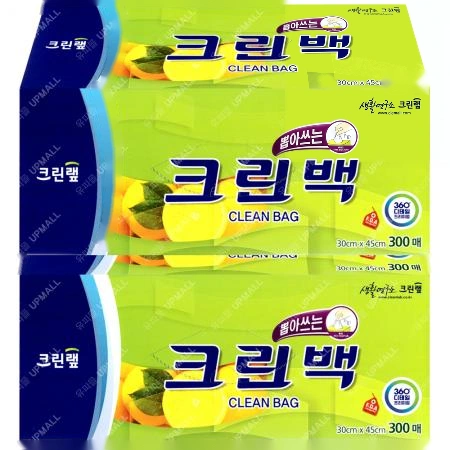 크린랲 뽑아쓰는 크린백 30x45 (대) 300매x2개