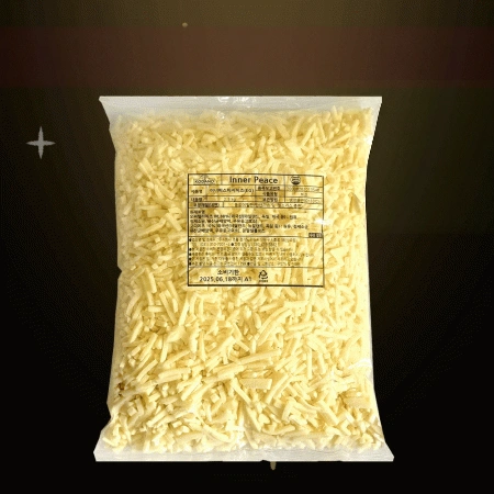 [6봉/무료배송] 이너피스 피자치즈 EG 자연100% 고다10% (냉장,2.5kg)