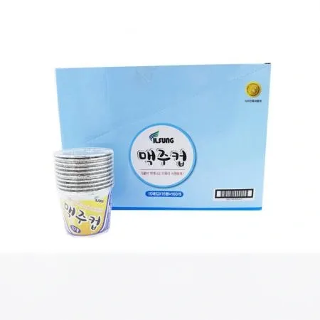 은박 / 알루미늄 맥주컵 10개입 * 16EA
