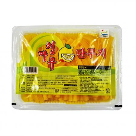 청마루 단무지 2.5kg (11mm,김밥용,김채)