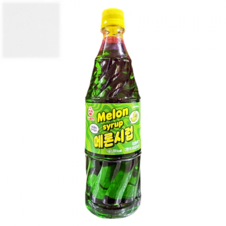 오뚜기 메론향 시럽 1kg 슬러시 에이드