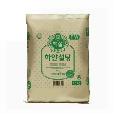 ★초특가★ 백설 하얀설탕 15kg 흰설탕 백설탕 정백 최저가