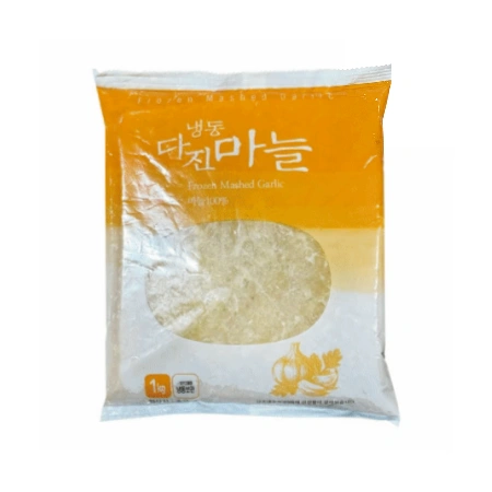[교차출고] 냉동 다진마늘 1kg (간마늘, 간)