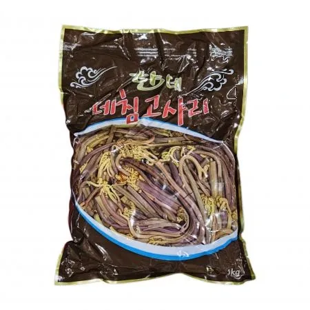 [교차출고] 데친 고사리 1kg 데침 삶은 수입
