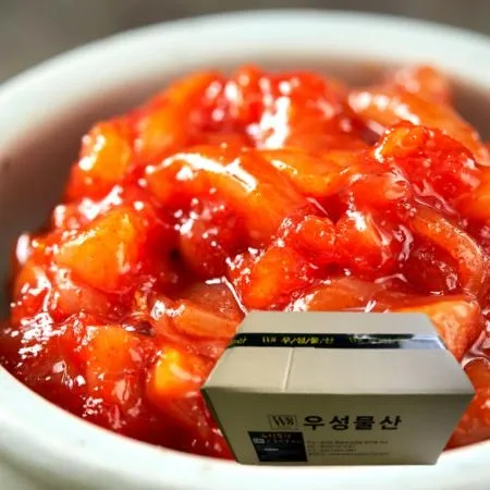 3센치 오징어젓갈 10kg [ 업소용 대용량 오징어젓 절단 3cm ]