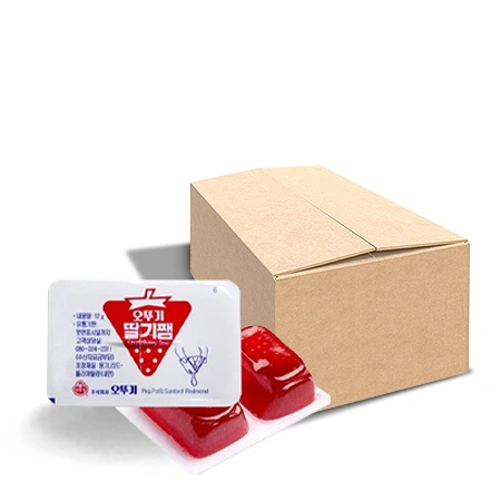 오뚜기 딸기잼(디스팬팩 일회용 12g*480EA/BOX)
