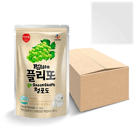 이츠웰 플리또주스(청포도 130ml*40EA/BOX)
