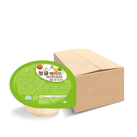 이츠웰 청귤에이드(컵_빨대없음 100ml*45EA/BOX)