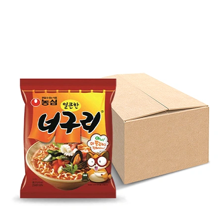 농심 너구리(봉지_얼큰한맛 120g*30EA/BOX)