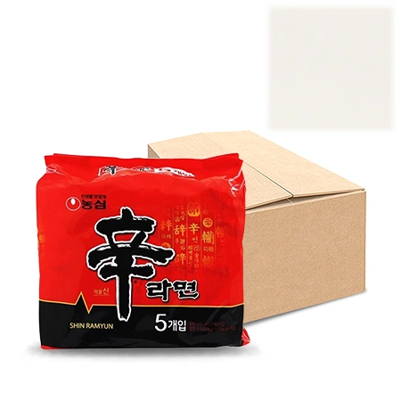 농심 신라면(멀티팩_5입 120g*40EA/BOX) 라면