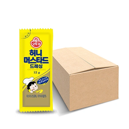 오뚜기 허니머스타드드레싱(12g*200EA/BOX) 소스