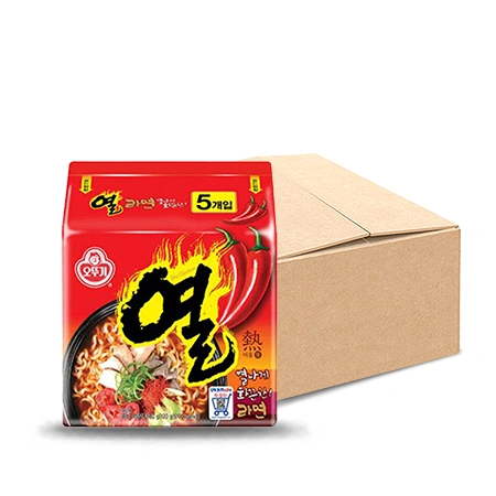 오뚜기 열라면(멀티팩_120g*5입 600g*8EA/BOX) 라면