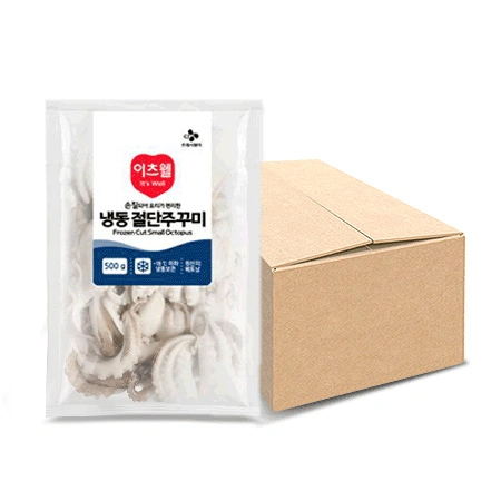 이츠웰 절단쭈꾸미(M 500g/EA)/베트남산