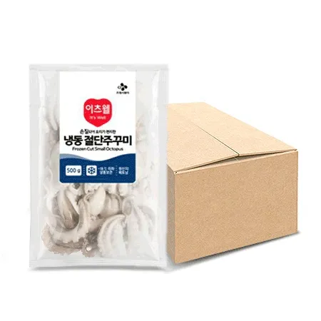 이츠웰 절단쭈꾸미(M 500g/EA)/베트남산