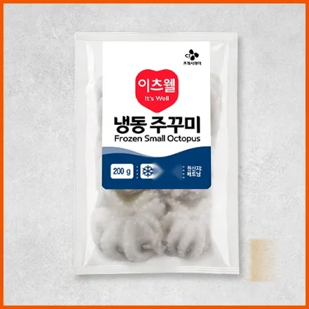 이츠웰 쭈꾸미(홀_6미 200g/EA)/베트남산