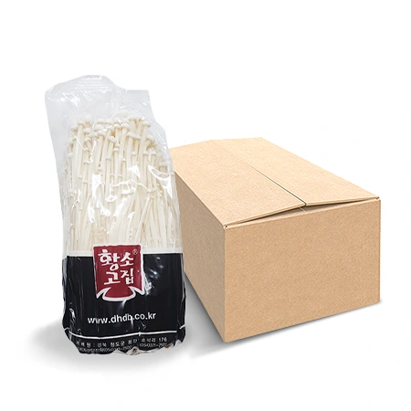 팽이버섯(상품 한송이_360g*14개입 5Kg/BOX)/국내산